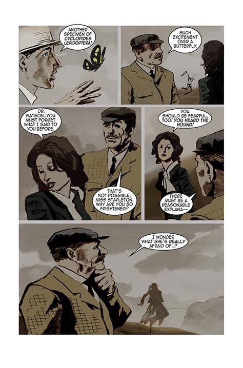 The Graphic Novel The Hound Of Baskervilles