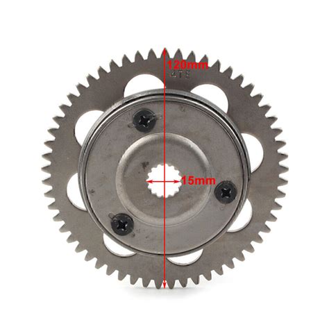 One Way Starter Clutch Driven Gear Kit For Yamaha Breeze Grizzly Yfm