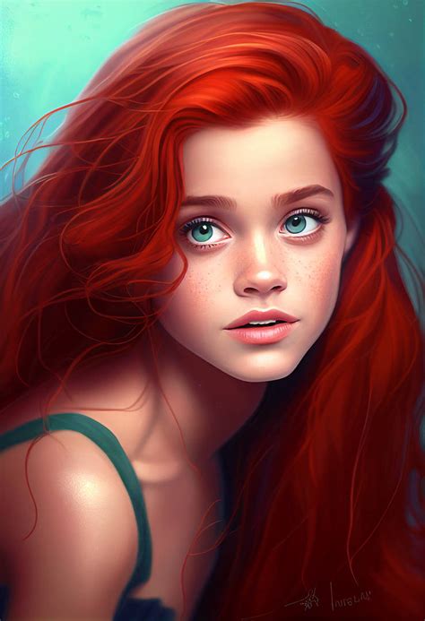 Ariel The Little Mermaid By Canadianai On Deviantart