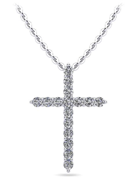 Timeless Cross Diamond Necklace