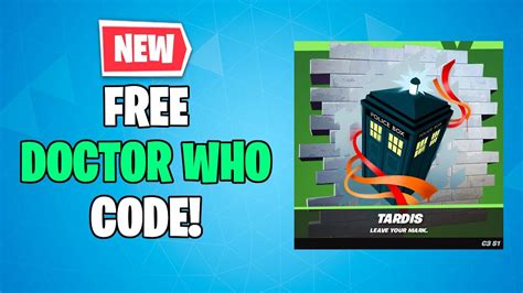 Fortnite Doctor Who Free Spray Code Youtube