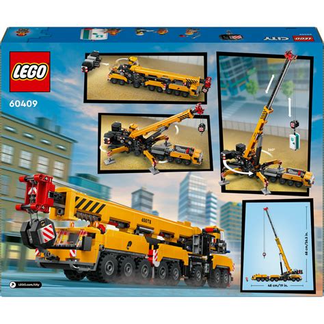 LEGO City Mobiler Baukran 60409 Spielset SteineHelden De