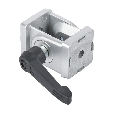 Fath Pivot Joint With Locking Handle Silver For T Slotted Rail Pn