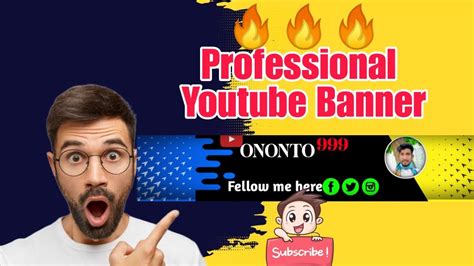 Professional Youtube Banner On Pixellab কীভাবে ইউটিউবের বেনার বানাবেন। Youtube Banner Youtube