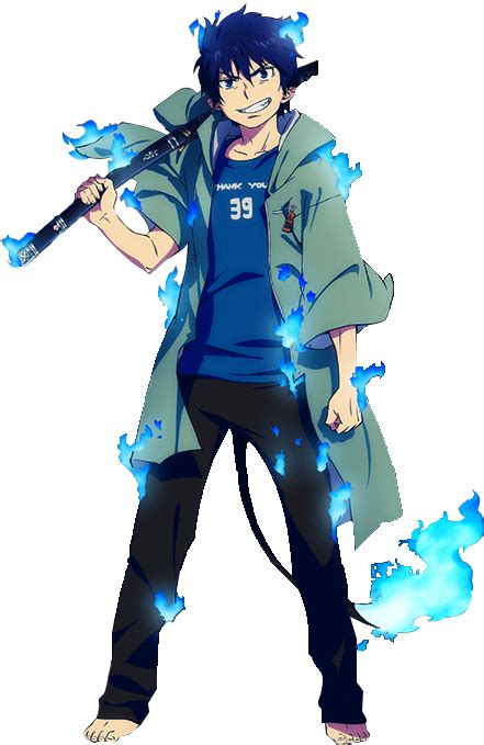 Download Rin Okumura Ao No Exorcist Blue Exorcist Awesome Rin Okumura Png Clipart Png