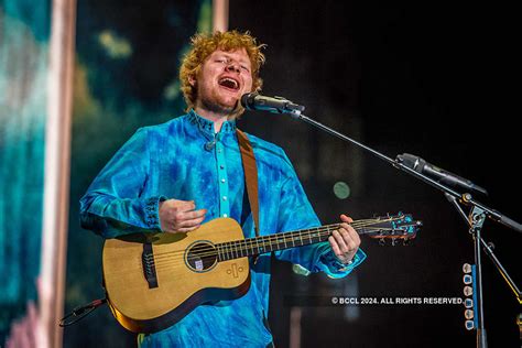 Fans during Ed Sheeran’s live concert held at Jio Garden, BKC, Mumbai ...