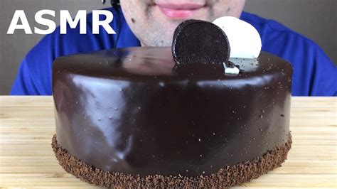 Asmr Eating Chocolate Cake Eating Show Mukbang No Talking Youtube