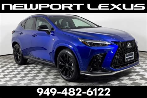 New 2024 Lexus NX 350 F SPORT HANDLING AWD 4D Sport Utility in Tustin ...