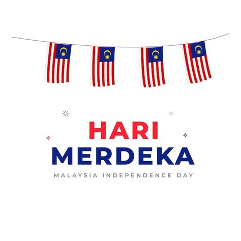 Premium Vector Hari Merdeka Malaysia Independence Day Design Template