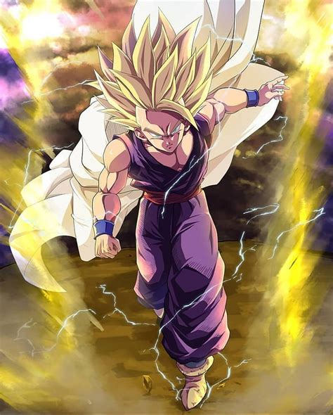 Gohan Ssj2 Dragonballz Super Saiyan Dos Fondo De Pantalla De