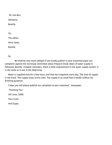 Formal Letter | PDF | Free Download