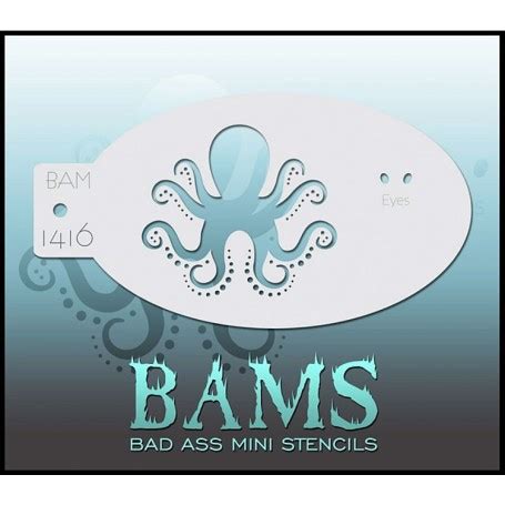 Pochoir Bad Ass Stencil 1416