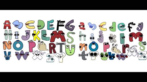 Alphabet Lore Uppercase And Lowercase! by TheBobby65 on DeviantArt