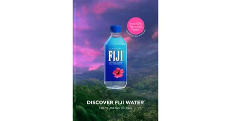 Fiji® Water Transitions Iconic Bottle To 100 Recycled Plastic