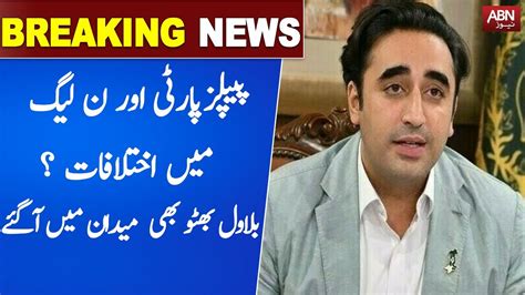 Differences Between PPP And PML N Bilawal Bhutto Zardari Important