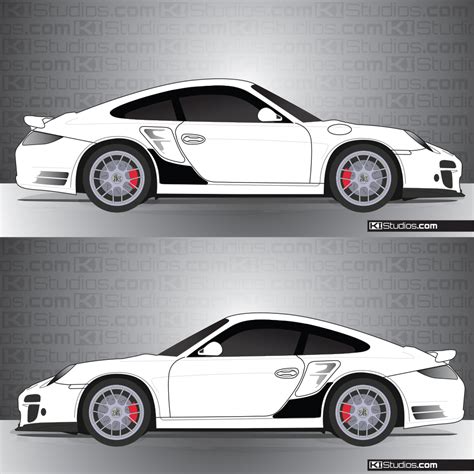 Porsche 997 Turbo Stone Guards Ki Studios