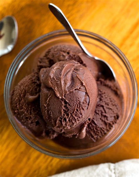 Chocolate Sorbet Recipe Chocolate Covered Katie