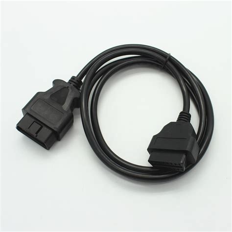 16pin Male To Female Elm327 Obd Ii Obd2 Extension Connector Cable