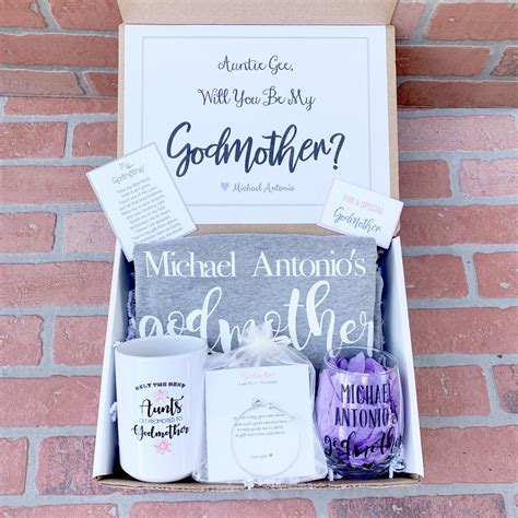 Godmother T Godmother Box Godmother Proposal Etsy