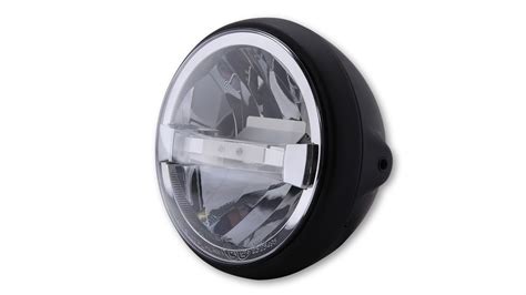 Highsider Highsider Inch Led Headlight British Style Type Black