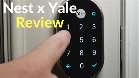 Nest X Yale Lock Review Set Up Pros And Cons Youtube