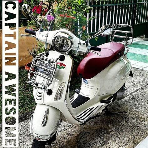 Jual Front Rack Vespa Primavera Sprint V Ie Di Lapak Capt Awesome