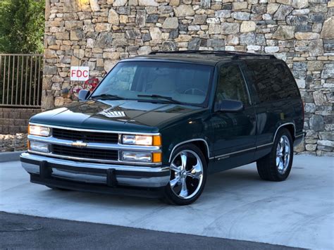 1998 Chevrolet Tahoe Slammed Rare 2 Door Truck Rust Free From