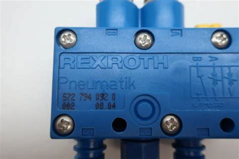 Rexroth 572 794 092 0 Pneumatic Solenoid Valve 24v Dc D642939