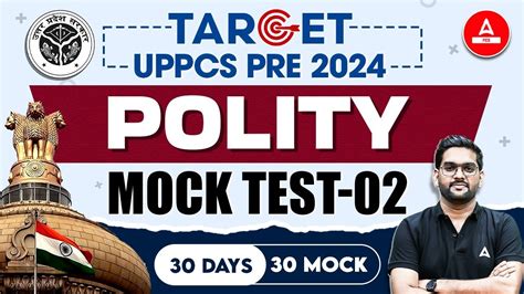 Uppcs Pre Mock Test Polity Practice Set Uppsc Test Series