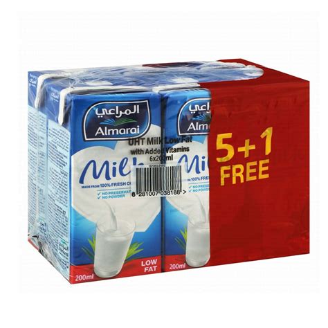 Almarai Milk Lf 6200ml 6pack Shop More Pay Less