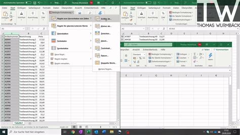 Doppelte Werte In Excel Mit Bedingter Formatierung Finden YouTube