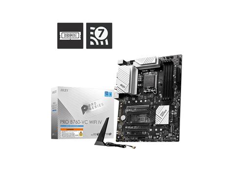 Msi Pro B Vc Wifi Iv Ddr Lga Intel B Sata Gb S Atx