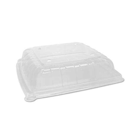 Catering Square Sugarcane Platter LID Packaging R Us