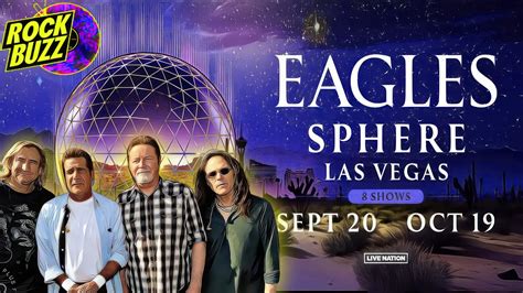 EAGLES Announce Vegas SPHERE Residency HOTEL CALIFORNIA Joe Walsh Don