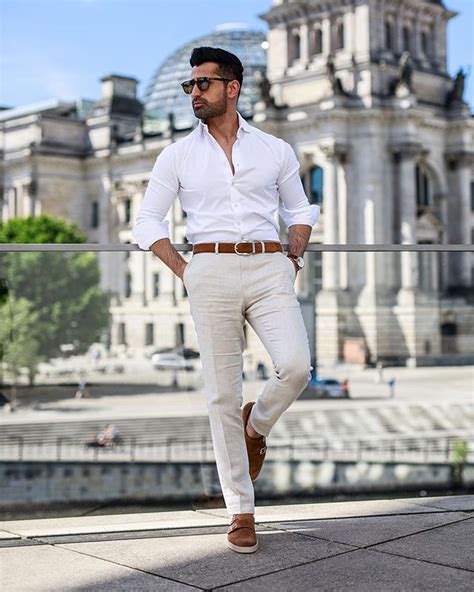 Discover More Than 85 Tan Trousers White Shirt Incdgdbentre