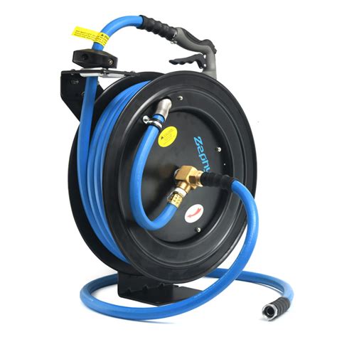 » Heavy-Duty Auto-Retractable Water Hose Reel