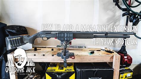 How To Add A Magazine Extension To Your Shotgun Outdoor Jack Youtube