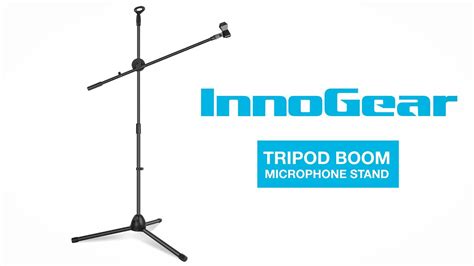 How To Use InnoGear TS330 Adjustable Tripod Boom Microphone Stand YouTube