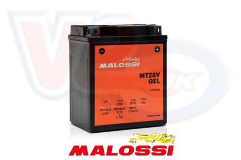 MALOSSI GEL BATTERY MTZ8V YTZ8V VE UK