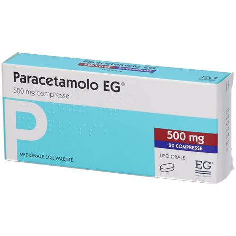 Paracetamolo Eg Mg Compresse Pz Redcare