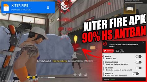 Xiter Fire Aimbot Para Android De Taxa De Hs Mestre Agora