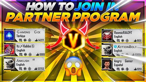 How To Join Free Fire Partner Program New Weapon Royal Free Fire