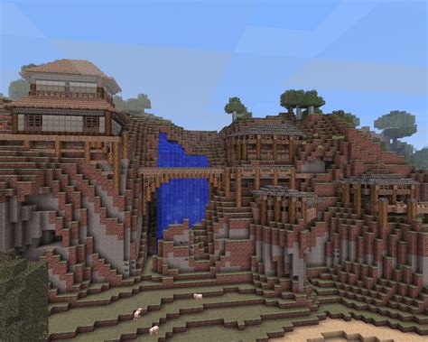 Hillside Village Minecraft Map