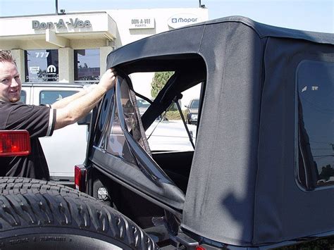 how to clean jeep soft top
