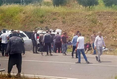 Gaziantep te feci kaza İlk belirlemelere göre 8 ölü çok sayıda