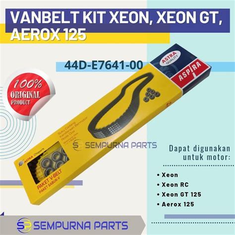 Jual VANBELT KIT XEON XEON GT AEROX 125 ASPIRA Di Lapak SEMPURNA