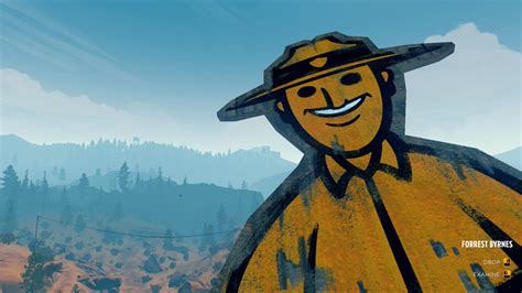 Firewatch: Forrest Byrnes Minecraft Skin