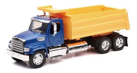 New Ray Trailer Freightliner Sd Volteo Azul Esc Mercadolibre