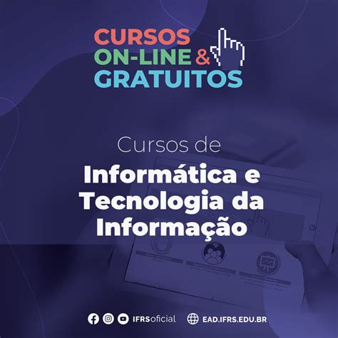 Ifrs Oferta Cursos On Line E De Gra A Para Qualifica O De