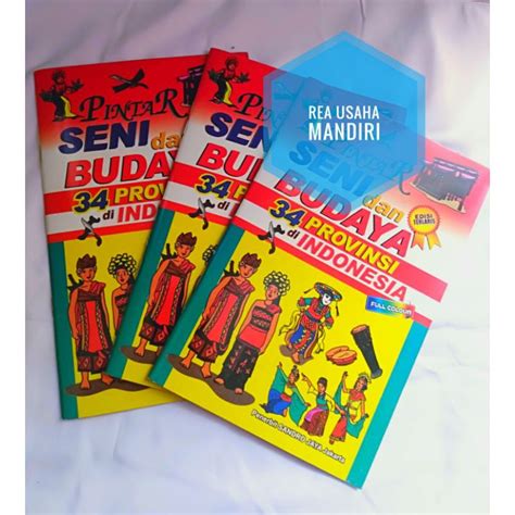 Jual Buku Pintar Seni Dan Budaya Provinsi Di Indonesia Shopee